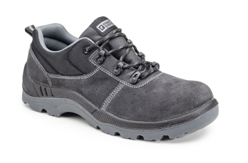 Chaussures de sécurité KYANITE Basse Cuir velours Anthracite S1P - 9KYA150