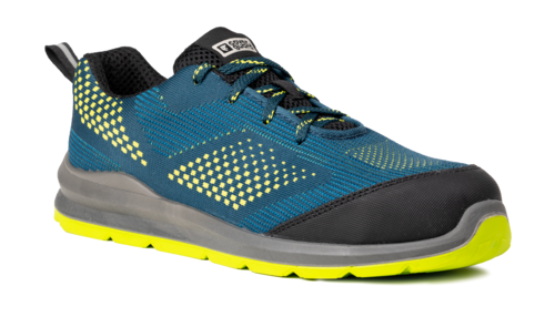Chaussures de sécurité MILERITE Bleu/Vert/Jaune S1P - 9MIL280