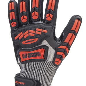 GANTS EUROCUT IMPACT 200 rouge CUT D doub. end. nit. noir - 1CHIC30