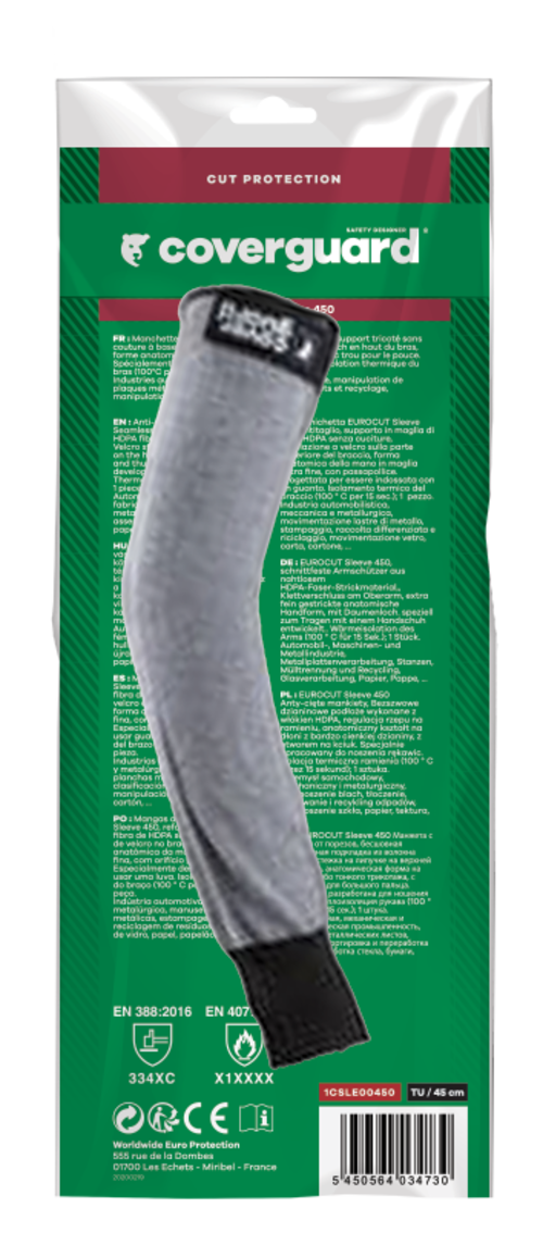 EUROCUT SLEEVE 600 MANCHETTE CUT C 600mm vendue à la pièce - 1CSLE006 – Image 3