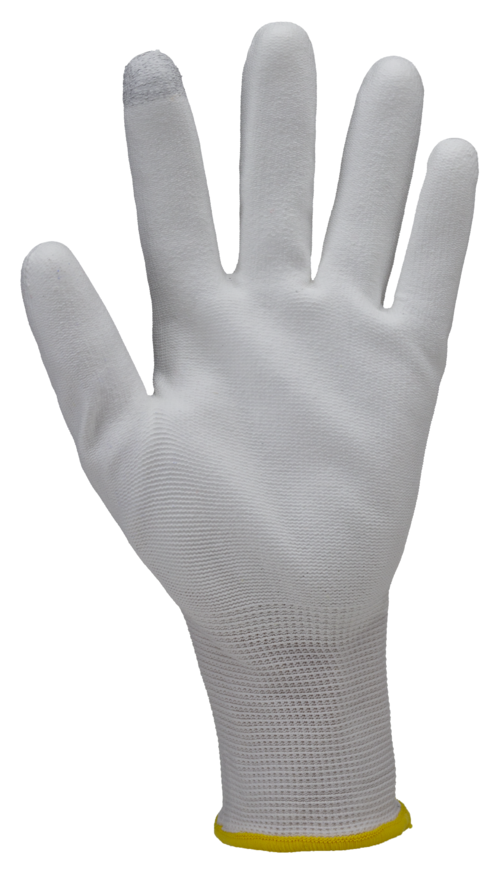 Gants EUROLITE P400 PA blanc end. PU blanc low DMF - 1PULD40 – Image 2