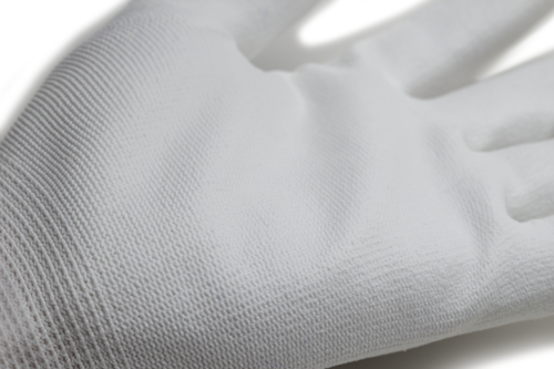 Gants EUROLITE P400 PA blanc end. PU blanc low DMF - 1PULD40 – Image 3