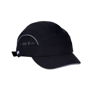 Casquette anti-heurt STYLCAP microfibre noire medium 5cm - 6SYM010