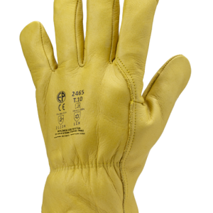 Gants EUROWINTER FINLANDE fleur vach. jaune fourré - MO2465