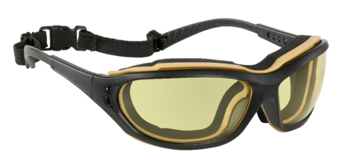 Lunettes MADLUX noir/jaune, jaune Anti-buée - MO60976 – Image 2