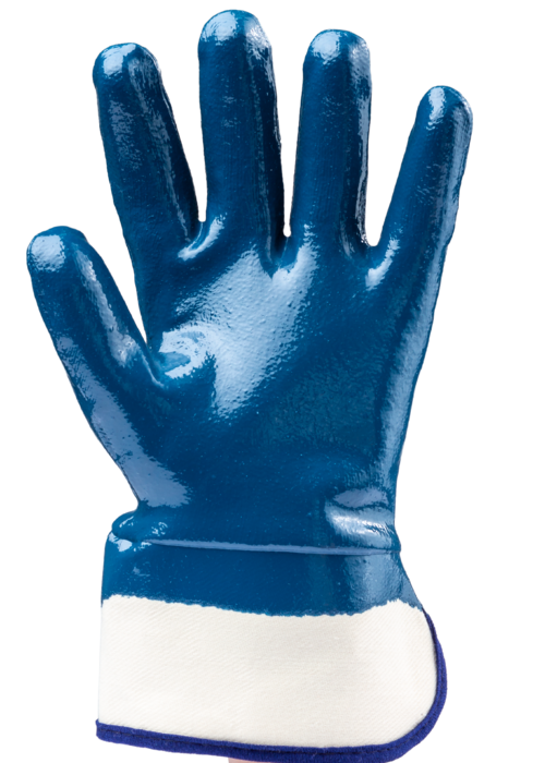 Gants EUROSTRONG 9620 cot.end.main nit. bleu manch. Sécu - MO9620 – Image 3