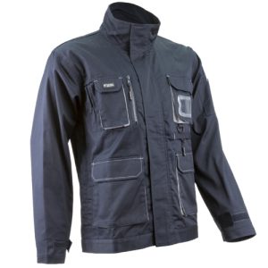 Veste - NAVY II - 60% CO/40% PES 245g/m2 - Marine/Gris - 5NAV050