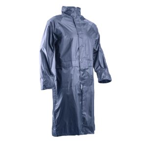 Manteau de pluie PVC nylon bleu - MO50625